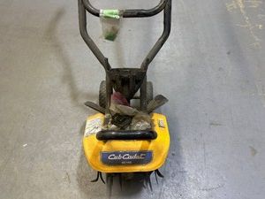 Cub cadet GC145 gas powered mini-tiler sold for parts or repair.