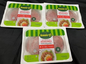 Jennie-O Seasoned Turkey Patties 1lb (Lot of 3)