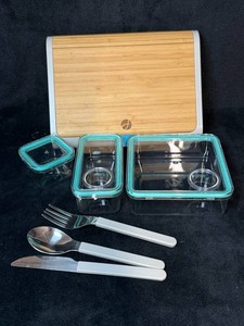 Prepd Pack Lunchbox Kit  With Containers & Utensils (Lot of 7)