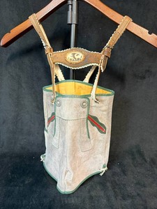 Vintage Childs Lederhosen With Deer Motif