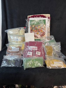 Craftways 5-3718 Partridge in a Pear Tree Tree Skirt Needlecraft Kit