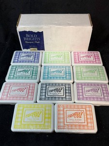 Stampin Up Bold Brights Stampin Pads - 11pc Sealed