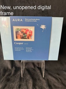 NEW Aura Cooper River Rock AF900 Digital Photo Frame