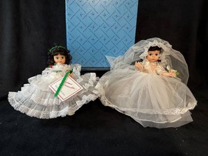 Madame Alexander Scarlett Gone with the Wind Series & Bridal Dolls (Lot of 2)