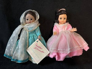 Madame Alexander Doll Pair India International Friends from Foreign Lands and Beth from Little Women (Lot of 2)