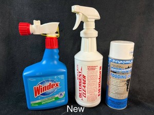 Windex, Guardsman, Old English & Shipmate Cleaning Mixed Lot
