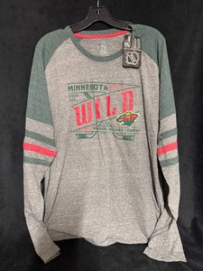 CCM Minnesota Wild NHL Long-Sleeve Shirt NWT
