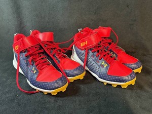 Under Armour Bryce Harper Baseball Cleats Youth 5.5 and Youth 6  Style 3024326-100 (Lot of 2)