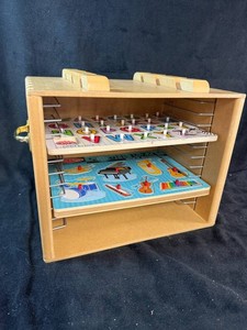 Melissa & Doug C0809 Unpainted Storage Case With Activity Boards