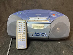 Sony CFD-S20CP MP3 CD Radio Cassette-Corder With Remote