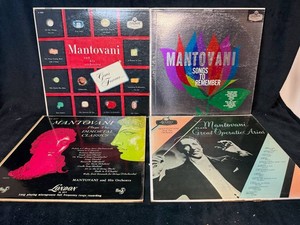Mantovani & His Orchestra London Records Album Collection (Lot of 4)