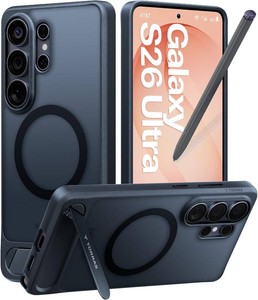 $30 TORRAS Strong Magnetic & Stand for Samsung Galaxy S26 Ultra Case Black