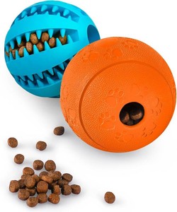 HIPPIH Dog Puzzle Toy 2 Pack, Interactive Dog Toys for Treat Dispensing