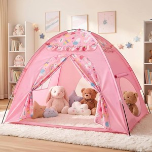 $36 AFUNX Unicorn Play Tent for Kids,Fits 2 3 Children,Breathable Playhouse
