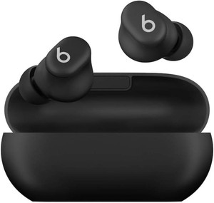 $80 Beats Solo Buds - Wireless Bluetooth Earbuds  18 Hours of Battery Life  Apple & Android Compatibility  Built-in Microphone - Matte Black