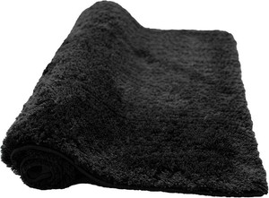 CozeCube 32x20 Black Non Slip Microfiber Bathroom Rug Washable (GREEN COLOR, stock photo used for illustration purposes)