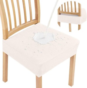 $44 Smiry Waterproof Seat Covers for Dining Room Chairs, Set of 4
