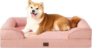 $44 EHEYCIGA Orthopedic Dog Beds Large Sized Dog, Waterproof Washable Pet Bed (missing bottom insert)