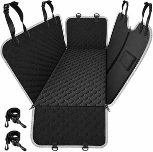 $53 Mancro Dog Car Seat Cover for Back Seat, Waterproof Dog Hammock for Car