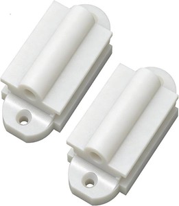 2 Pack Baby Gate Hinge Replacement Compatible with Regalo Extra Tall Baby Gate  Top Hinge with Locking Channels  Durable & Secure Design