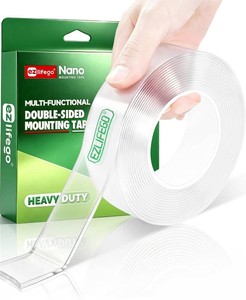 EZlifego Heavy Duty Invisible Bond Nano Double Sided Mounting Tape, 16.5FT