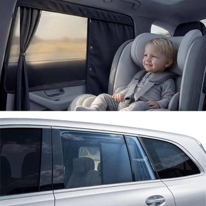 $20 NMoiss Dual-Layer Auto Car Window Shades for Baby 2 PCS