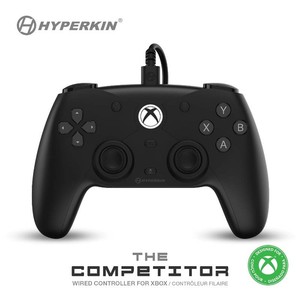 $50 Hyperkin The Competitor Wired Controller for Xbox Series XS, Xbox One & PC, Black missing button