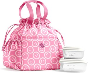 $33 Fit & Fresh Cromwell Cinch Insulated Lunch Bag for Women w Containers
