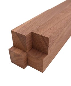 $28 Barrington Hardwoods Black Walnut Lumber Turning Squares - 2 in x 2 in (4 Pcs) (2 x 2 x 12)