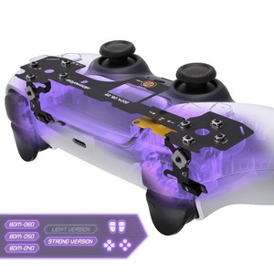 $22 eXtremeRate Strong Version Whole Clicky Kit V2 for PS5 Controller BDM-040 050 060 Shoulder Face Buttons, Micro Switch L2R2 Clicky Hair Trigger Kit Tactile Face Buttons Mouse Click for PS5 Controller