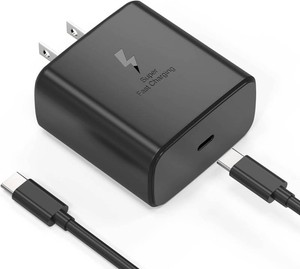 2026 45W Super Fast Charger USB C Android Phone Charger Fast Charging Compatible with Samsung Galaxy S25S25 UltraS25S26 UltraS26S26S24 UltraS23S22S20S21Note 10,Galaxy Tab, 6ft C Cable
