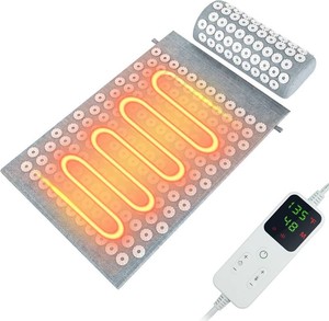 $40 AICNLY Acupuncture Heating Acupressure Therapy Mat for Back Pain Relief
