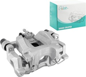 $66 AULINK LR113708 LR061381 Rear Left Disc Brake Caliper Assembly (2.0L L4) with Bracket For Land Rover Discovery Sport 2015-2023, Range Rover Evoque 2012-2023