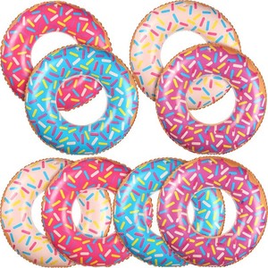 Leitee Kids Inflatable Donut, 21.7 Inch Donut Pool Floats