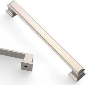 $50 Asidrama 10 Pack 6.3 inch Brushed Satin Nickel Kitchen Cabinet Handles