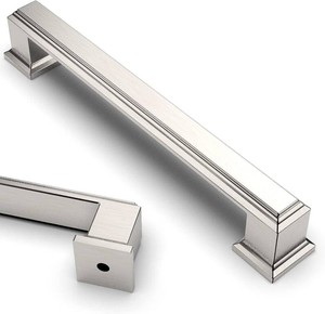 $40 Asidrama 10 Pack 5 inch Brushed Satin Nickel Kitchen Cabinet Handles