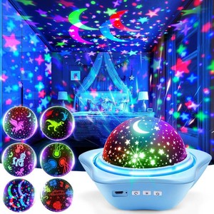 $25 Night Light for Kids Sensory Toys, 6 Films Star Projector Light for Bedroom