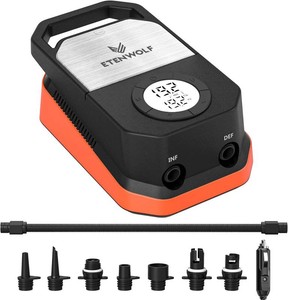 $100 ETENWOLF S4 Paddle Board Pump, 20 PSI High Pressure 12V DC Sup Air Pump