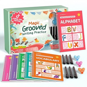 $36 Magic Grooved Writing Practice Books for Kids 3-8