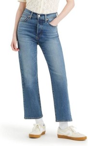 $85 Levis Womens Ribcage Straight Ankle Jeans. (Size 28)
