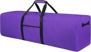 $25 Urbanstand 48 inch Foldable Duffel Lock Zipper Travel Camp, Purple