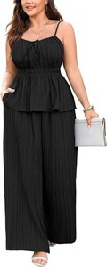 $35 Womens Plus Size 2 Piece Summer Outfit with Pockets Size XL