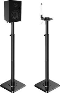 $65 Mounting Dream Height Adjustable Speaker Stands for Bookshelf Speakers