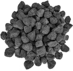 $30 Stanbroil 10 Pounds Black Lava Rock Granules (1 15 - 2), Decorative Rock
