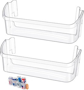 $30 UPGRADED 240323002 Refrigerator Door Bin Compatible With Frigidaire Door Shelf Replacement Parts FGHS2631PF4A FGUS2642LF2 FGHS2655PF4 FGHS2631PF2 AP2115742 Frigidaire Gallery Door Shelf Bottom Shelves