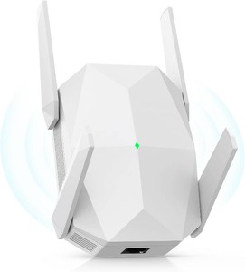 $45 2026 AX3000 WiFi 6 Extender Signal Booster, Multi-Link Connectivity Internet Extender WiFi Booster for Home, Dual Band Long Range WiFi Repeater, Up to 19000 Sq. Ft. (White)