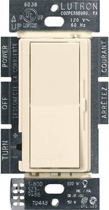 $26 Lutron Diva LED Dimmer Switch, Paddle Dimmer, Single Pole3-way