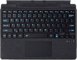 $54 Keyboard for Microsoft Surface Pro Copilot (11th Edition)  Pro 11  Pro 109  8  X, 13 inch, Detachable Type Cover with Touchpad, 7-Color Backlit & Pen Holder (Black)