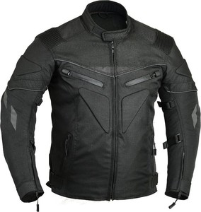 $63 Motorcycle Jacket for Men, Spine Padded with Weather Resistant Cordura Textile Fabric for Enduro Motocross Jacket