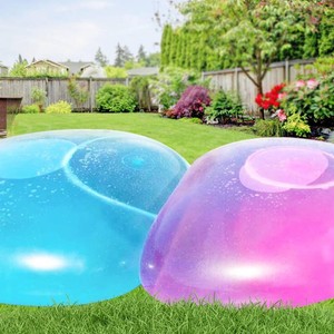 $26 47 Giant Bubble Ball 2 Pcs Inflatable Water Balloons Large Beach Ball Pool Beach Toys Soft Rubber Ball for Outdoor Indoor Party